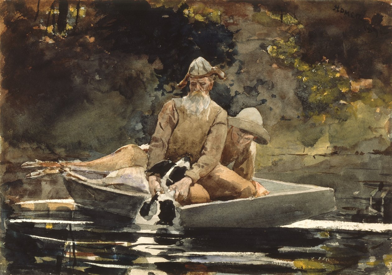 Metsästyksen jälkeen tekijältä Winslow Homer