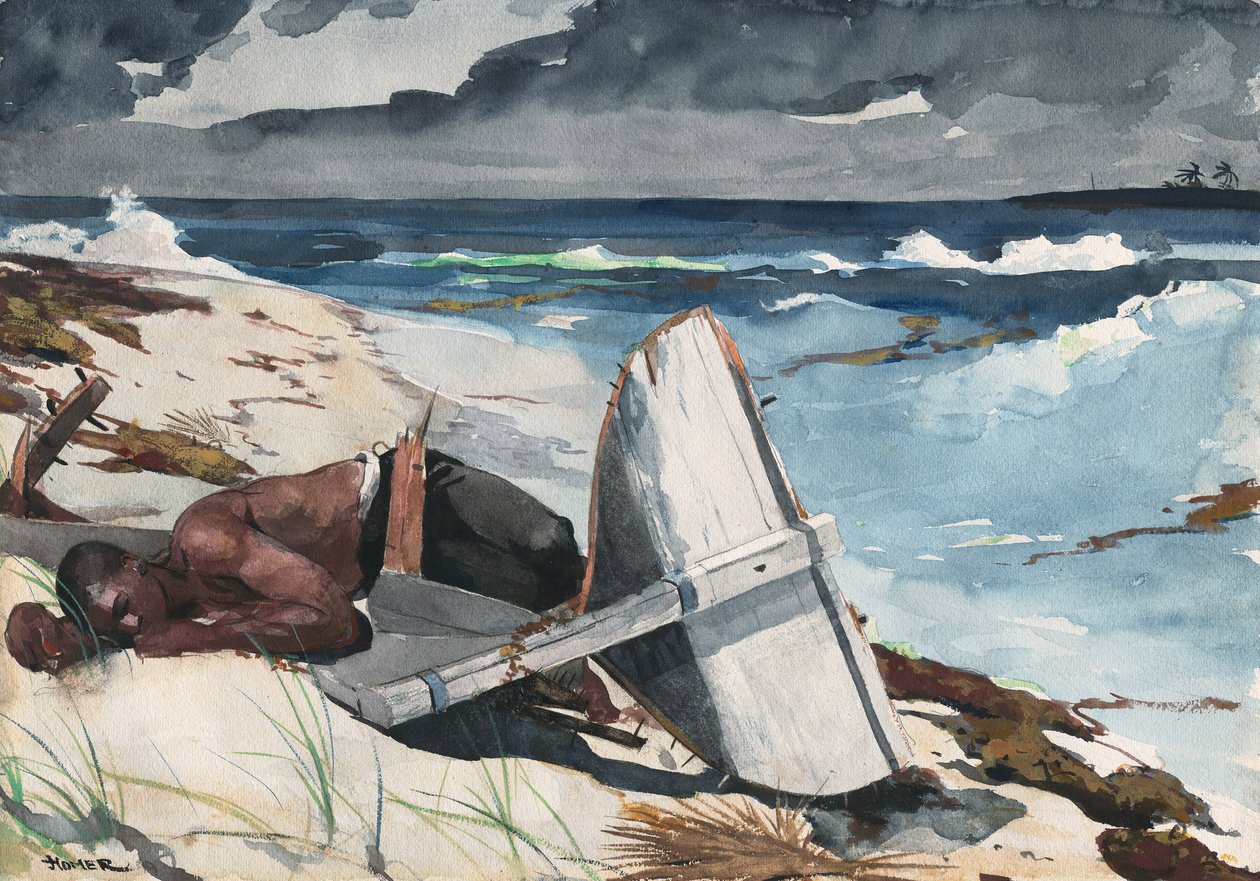 Hurrikaanin jälkeen, Bahama, 1899 tekijältä Winslow Homer