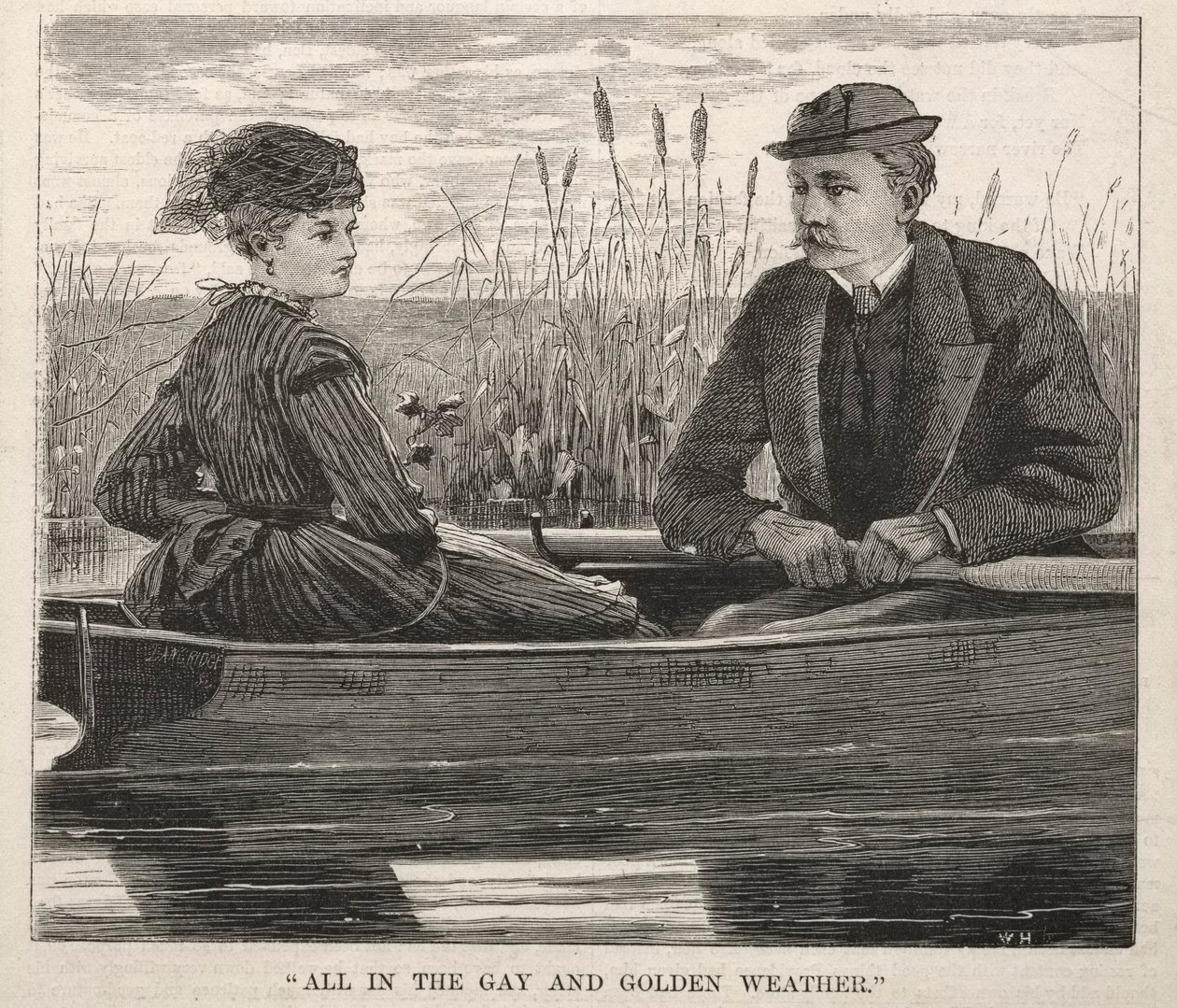Kaikki homo- ja kultasäässä, 1869. tekijältä Winslow Homer