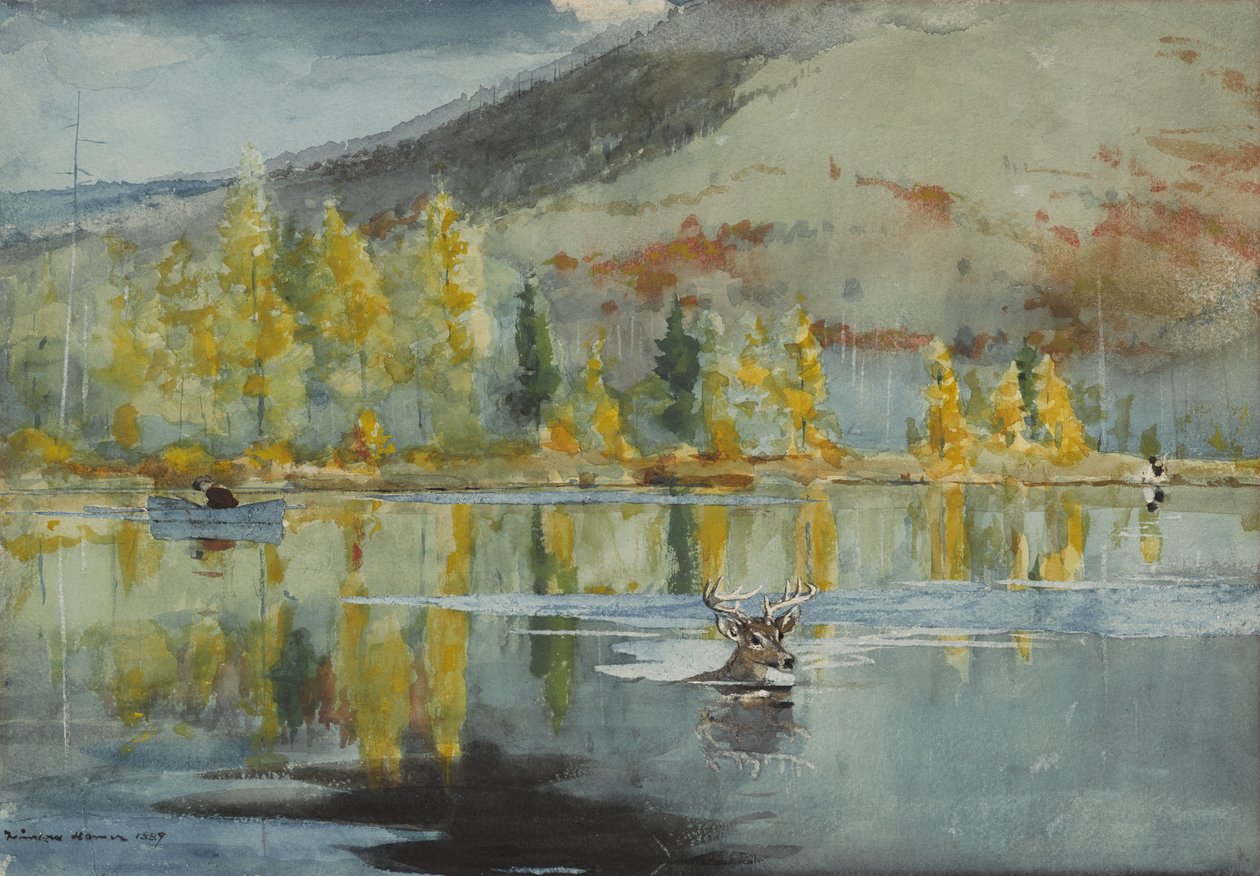 Lokakuun päivä, 1889 tekijältä Winslow Homer