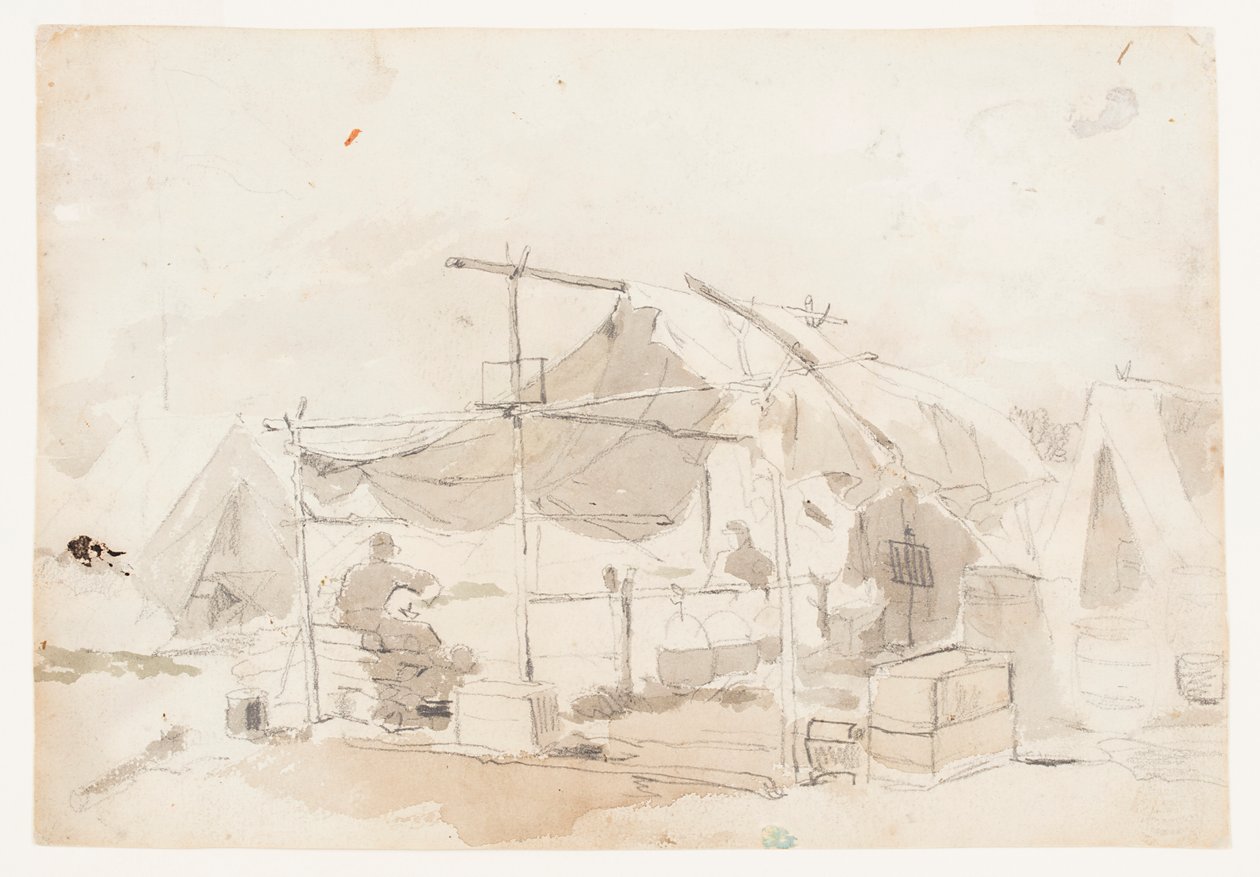 Armeijan kokin teltta tekijältä Winslow Homer
