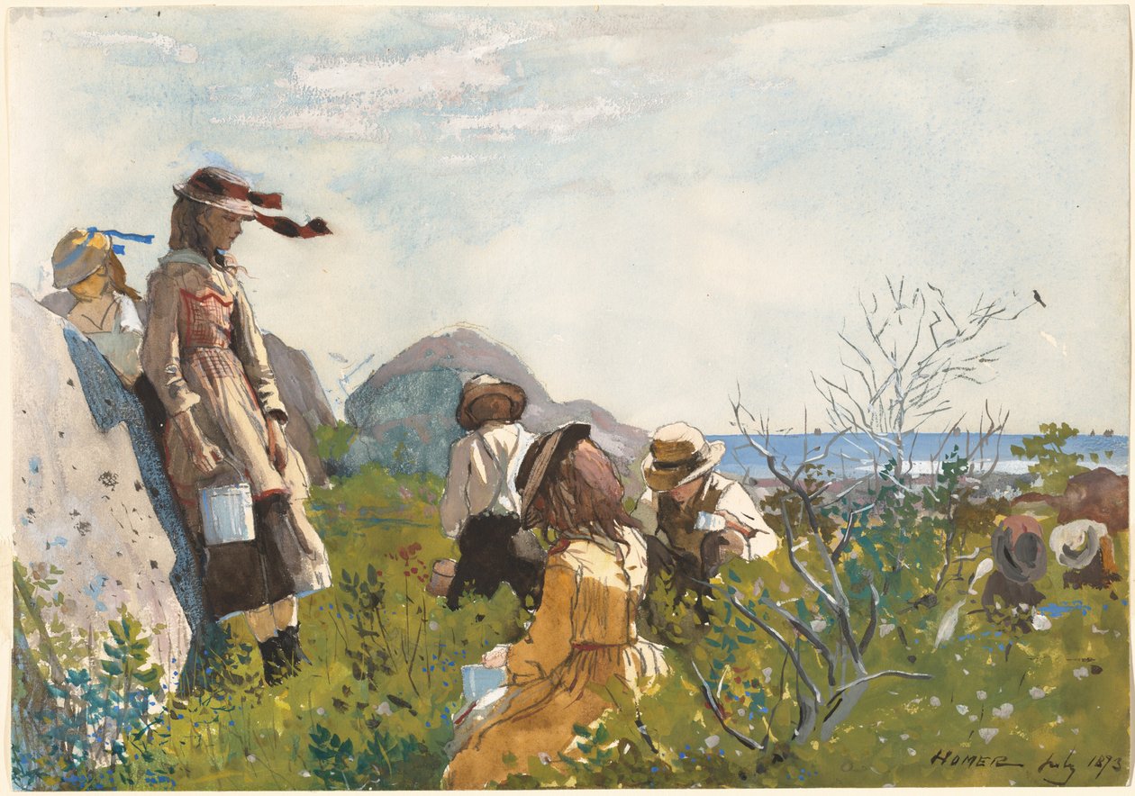 Marjanpoimijat tekijältä Winslow Homer
