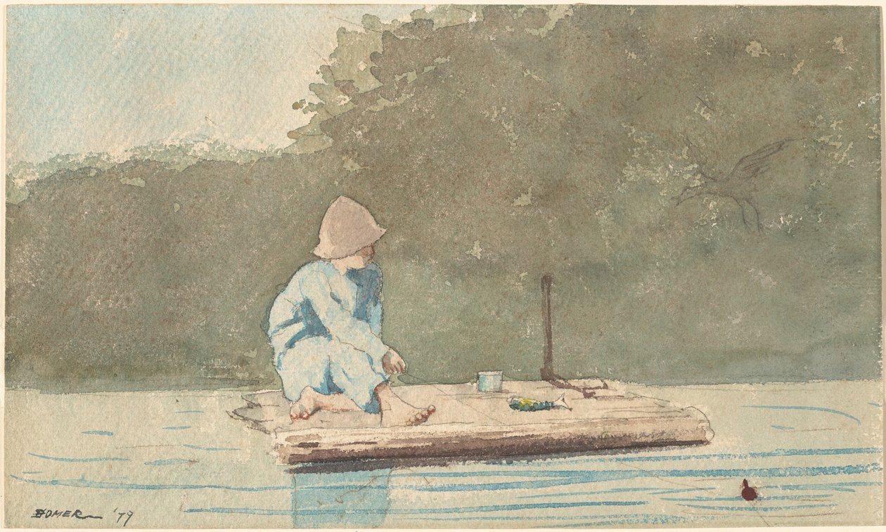Poika lautalla tekijältä Winslow Homer