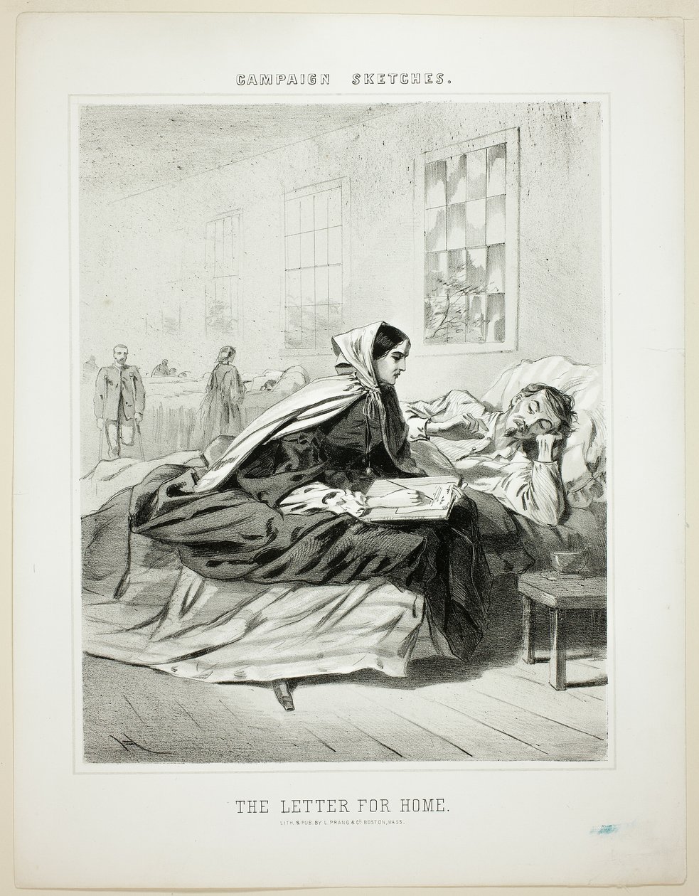 Kampanjan luonnoksia: Letter for Home tekijältä Winslow Homer