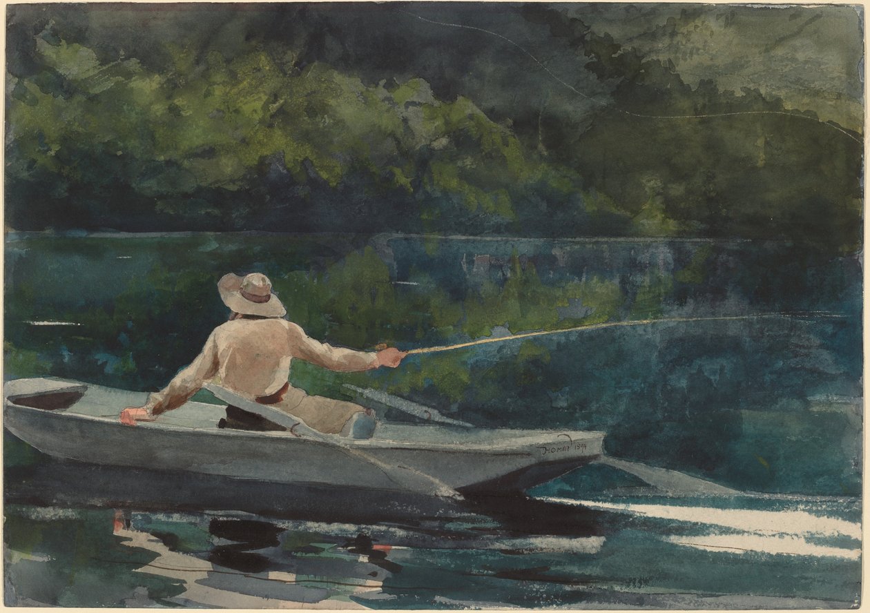 Casting, numero kaksi tekijältä Winslow Homer