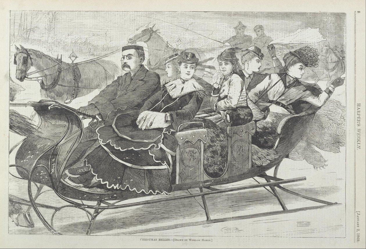 Joulun kaunottaret tekijältä Winslow Homer
