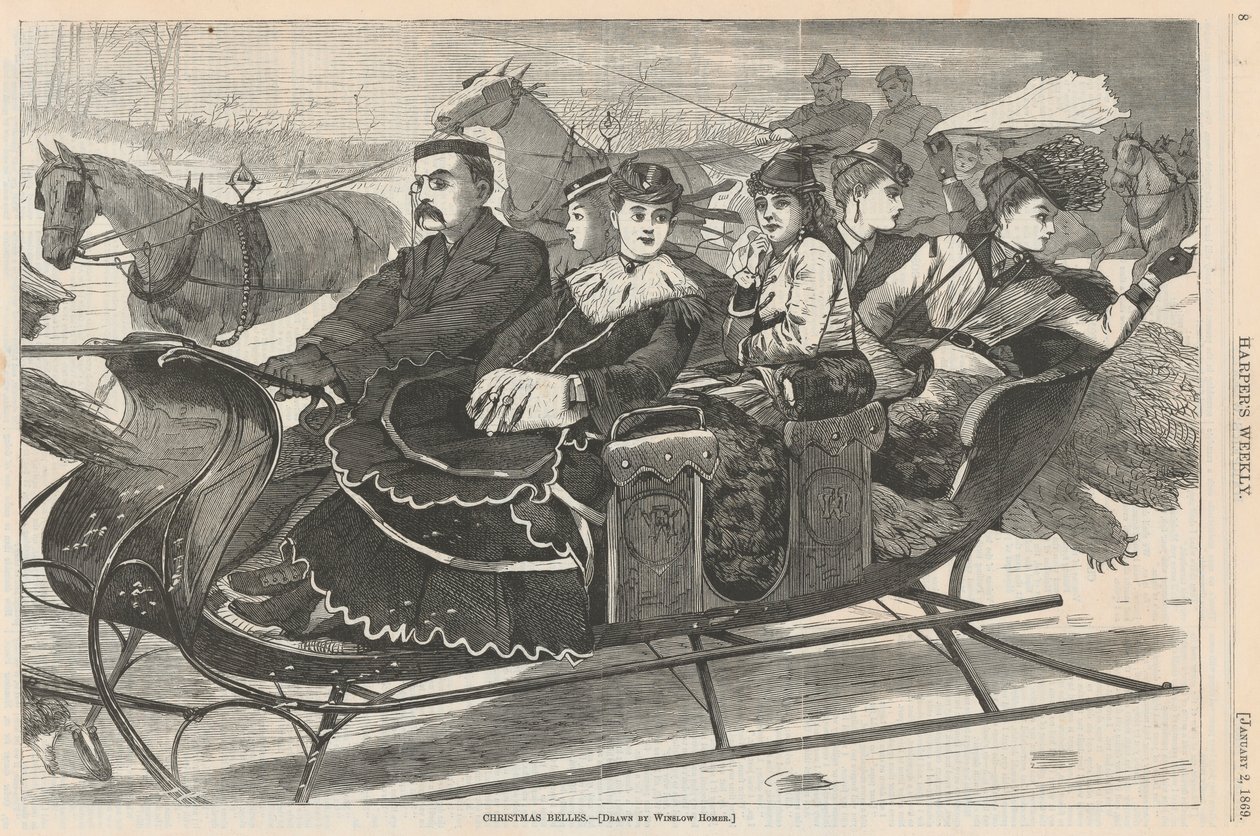 Christmas Belles, Harperilta tekijältä Winslow Homer