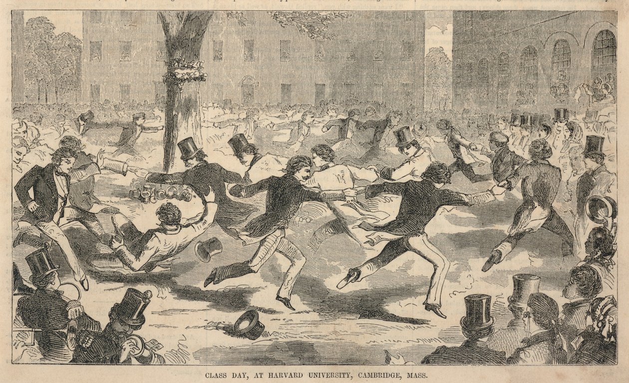 Luokkapäivä Harvardin yliopistossa, Cambridgessa, Massachusettsissa, Ballou