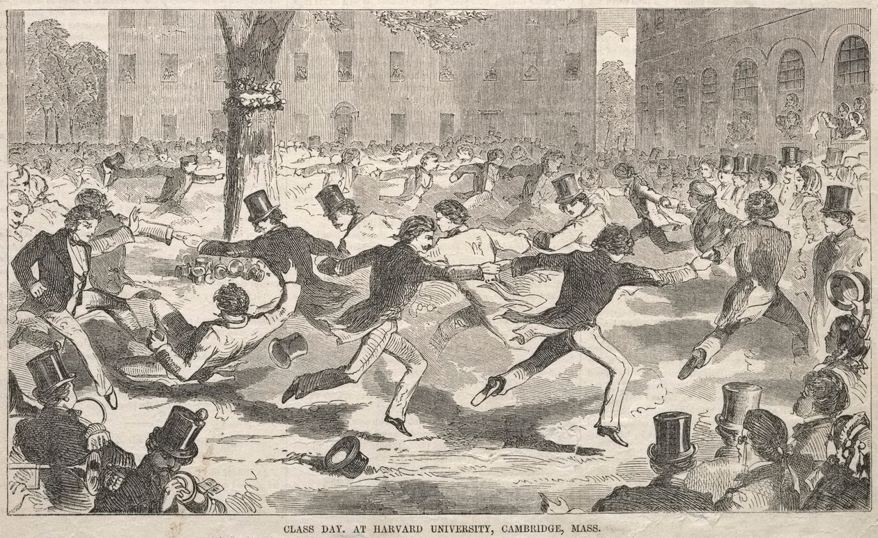 Luokkapäivä Harvardin yliopistossa, Cambridge, Massachusetts tekijältä Winslow Homer