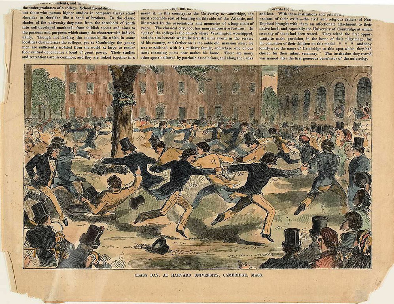 Luokkapäivä Harvardin yliopistossa, Cambridge, Massachusetts tekijältä Winslow Homer