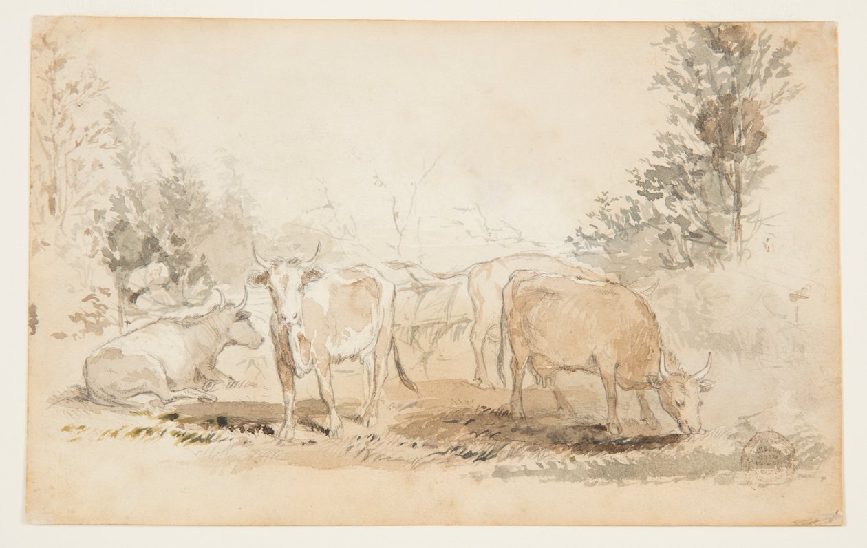 Lehmät laitumella tekijältä Winslow Homer