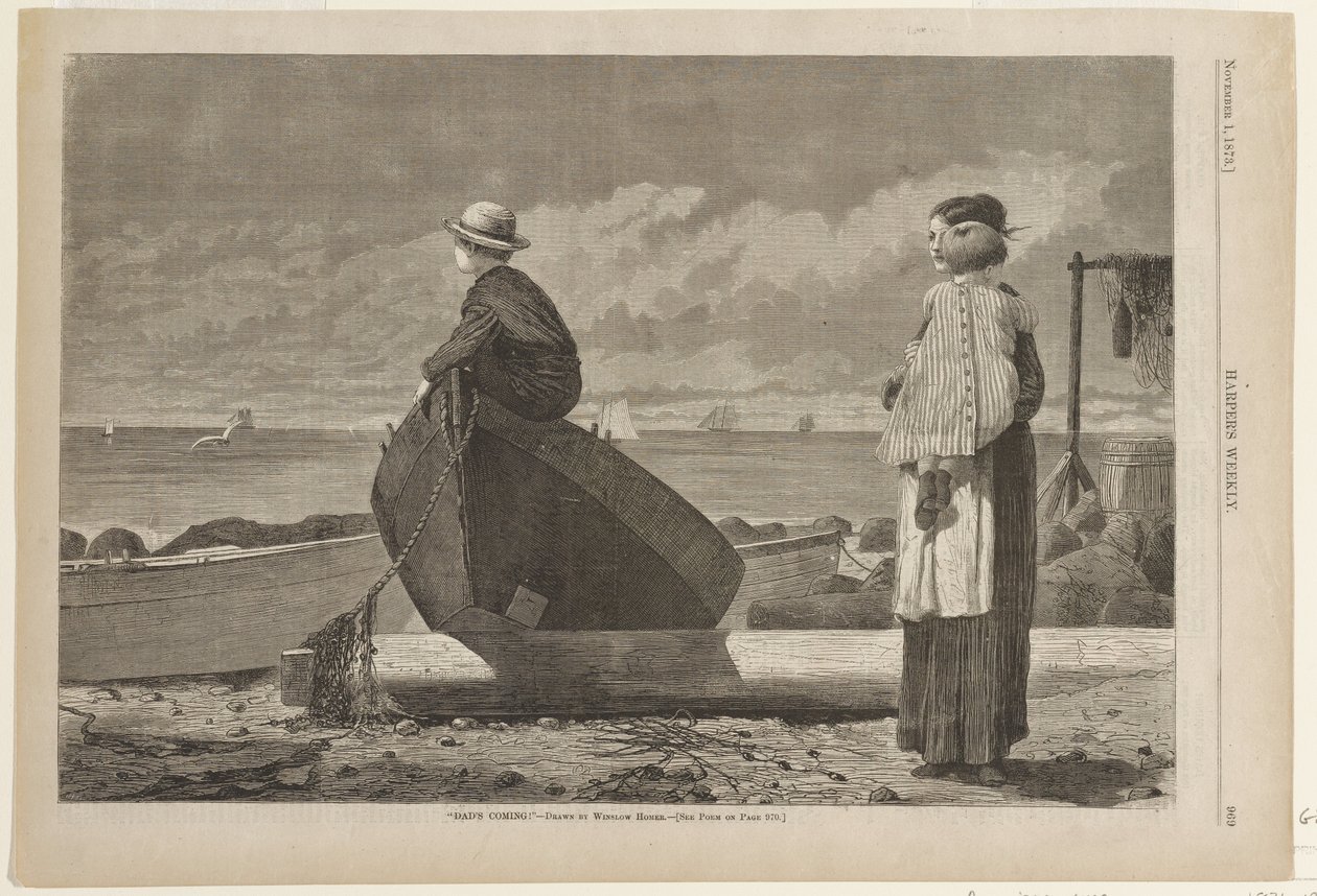 Isä tulee tekijältä Winslow Homer