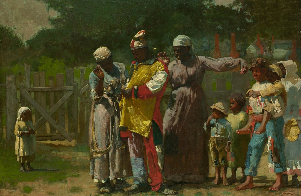 Pukeutuminen karnevaaliin tekijältä Winslow Homer