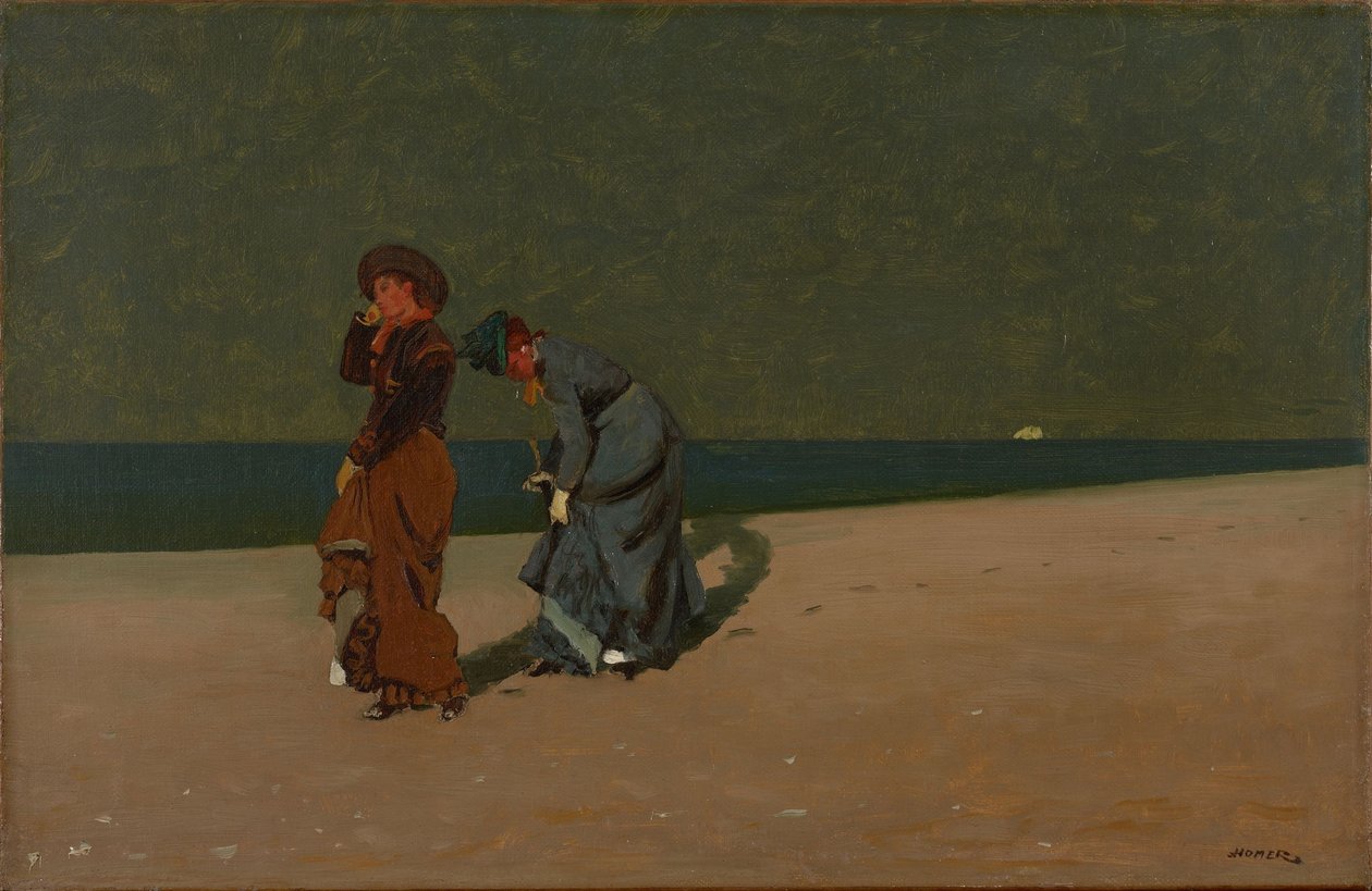 Ilta rannalla tekijältä Winslow Homer