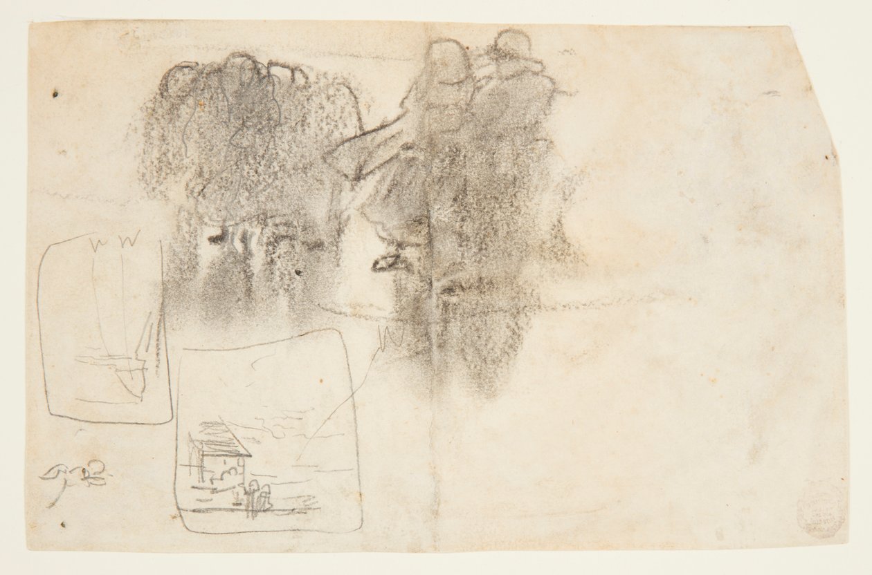 Figuurit teoksessa Lee of Building with Ocean Beyond, Cullercoats, Englanti tekijältä Winslow Homer