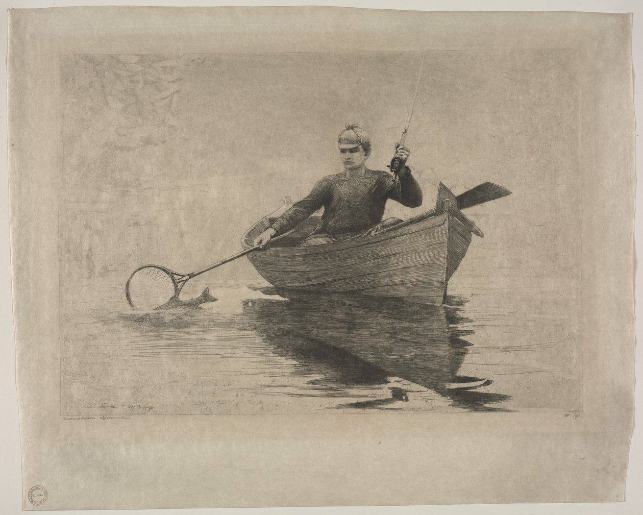 Perhokalastus tekijältä Winslow Homer