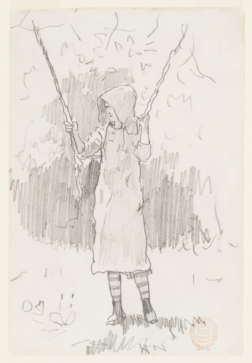 Tyttö keinussa tekijältä Winslow Homer