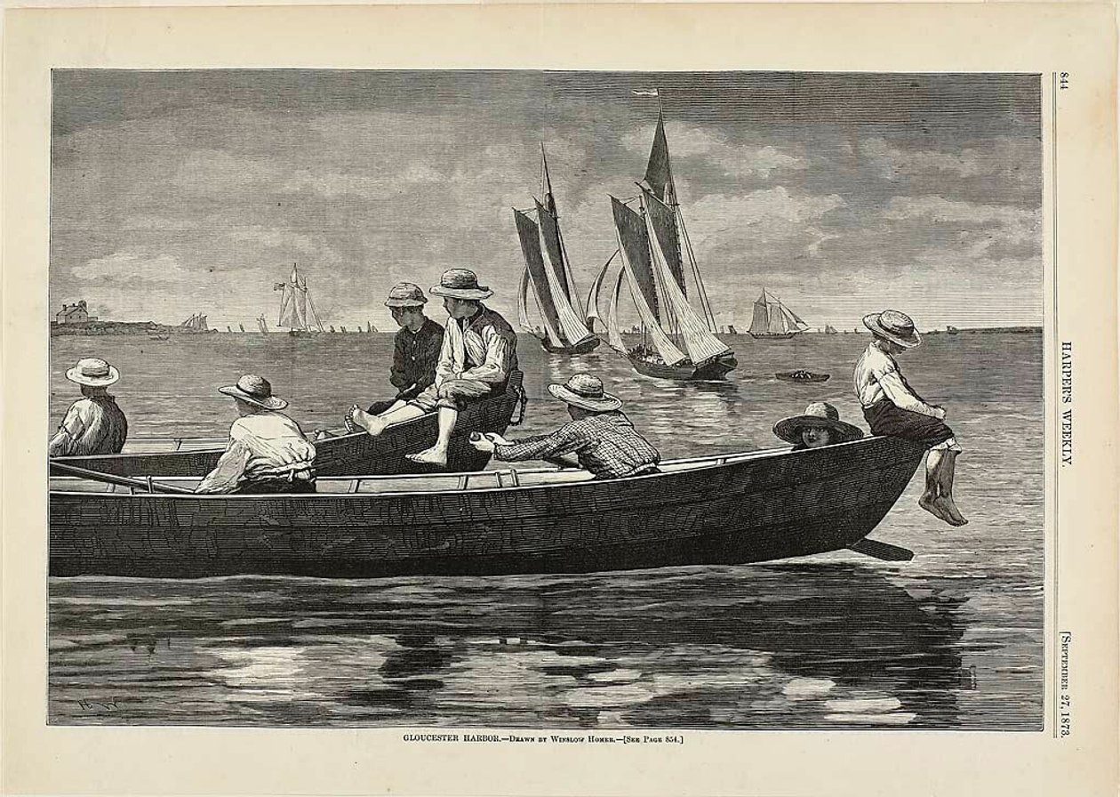 Gloucester Harbor tekijältä Winslow Homer