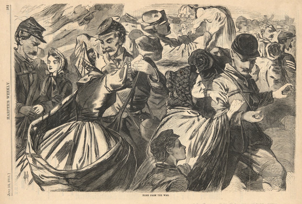 Kotona sodasta, Harperista tekijältä Winslow Homer