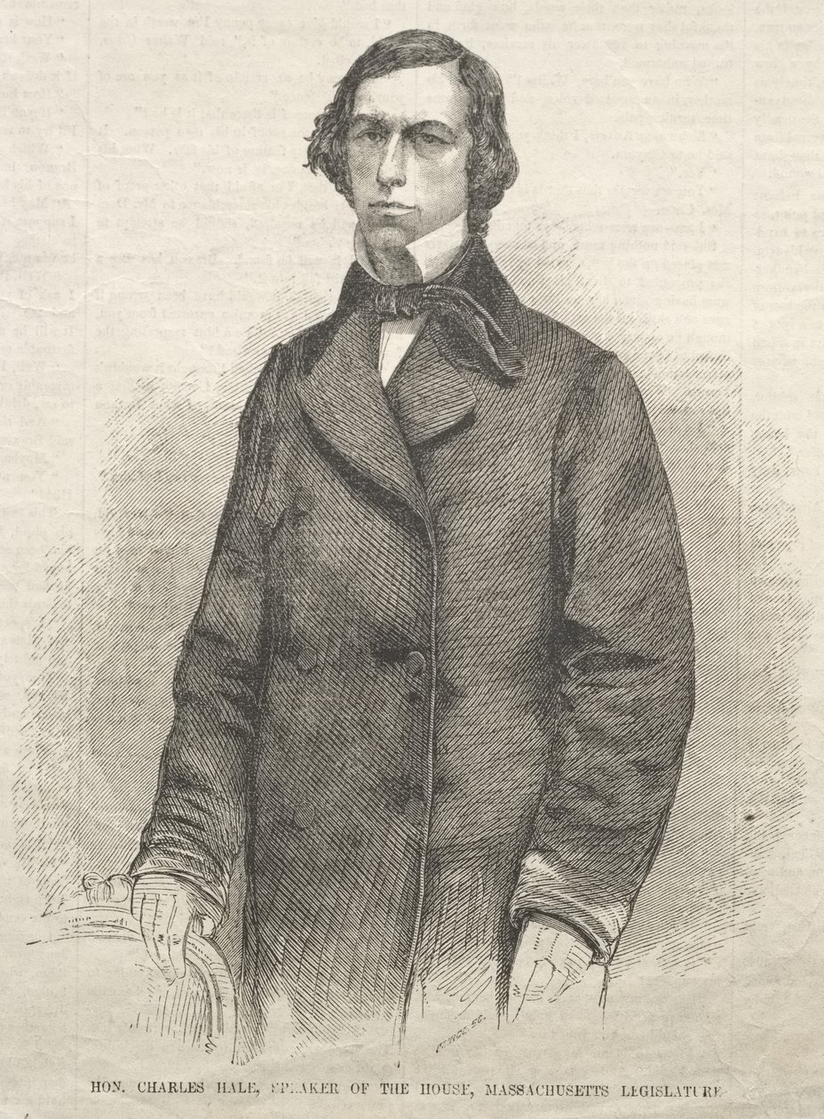 Charles Hale, edustajainhuoneen puhemies, Massachusettsin osavaltion lainsäädäntökokous tekijältä Winslow Homer