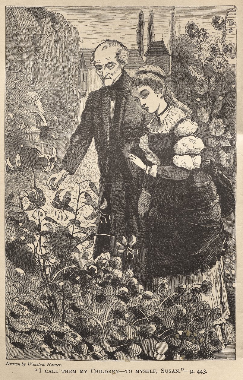 "Kutsun heitä lapsikseni - itselleni, Susan." tekijältä Winslow Homer
