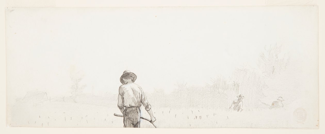 Mies viikate kanssa tekijältä Winslow Homer