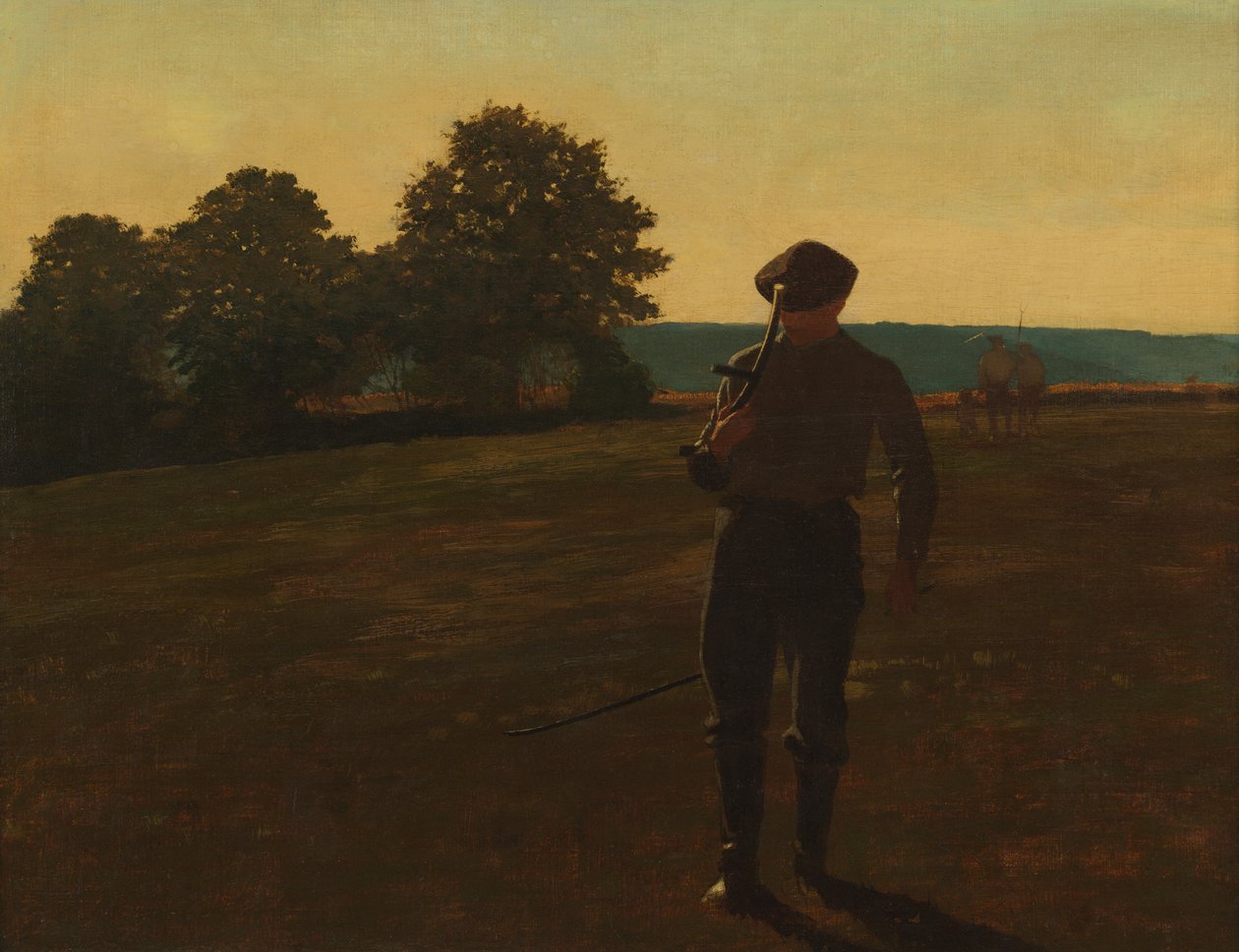 Mies viikate kanssa tekijältä Winslow Homer