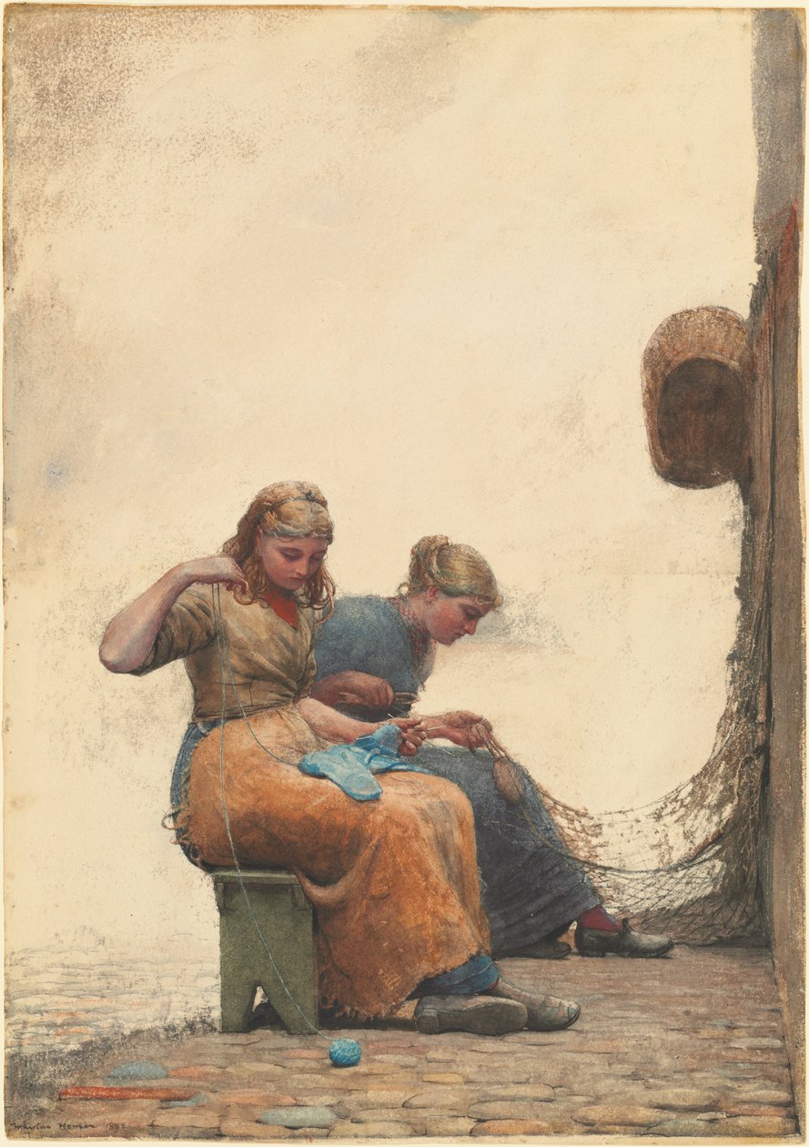 Verkkojen korjaaminen tekijältä Winslow Homer