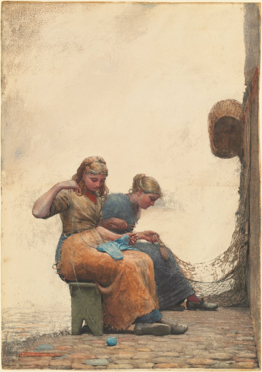 Verkkojen korjaaminen tekijältä Winslow Homer