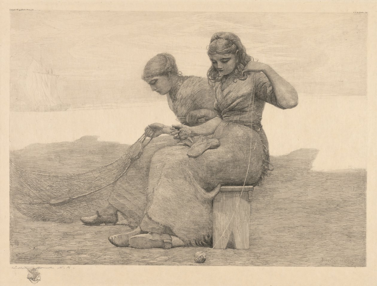 Repeyksien korjaaminen tekijältä Winslow Homer