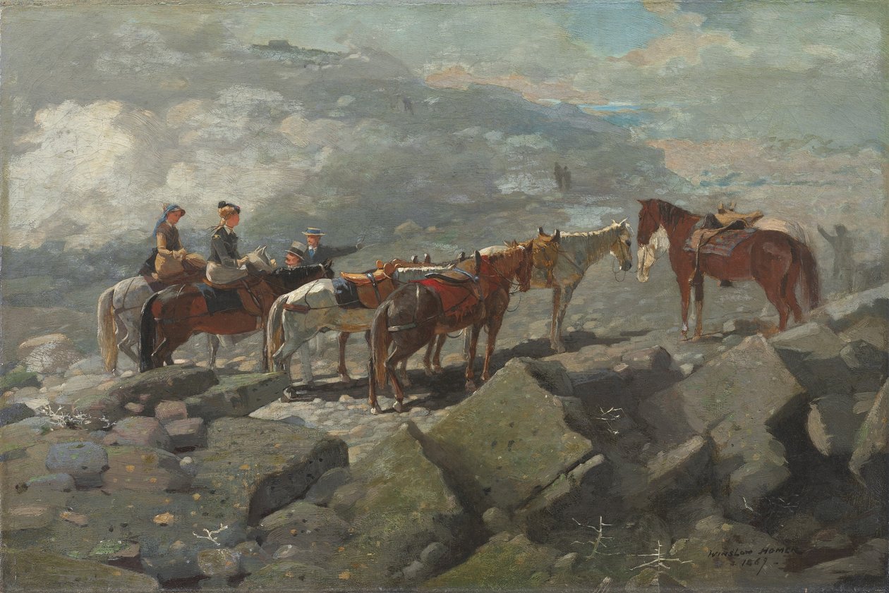 Mount Washington, 1869 tekijältä Winslow Homer