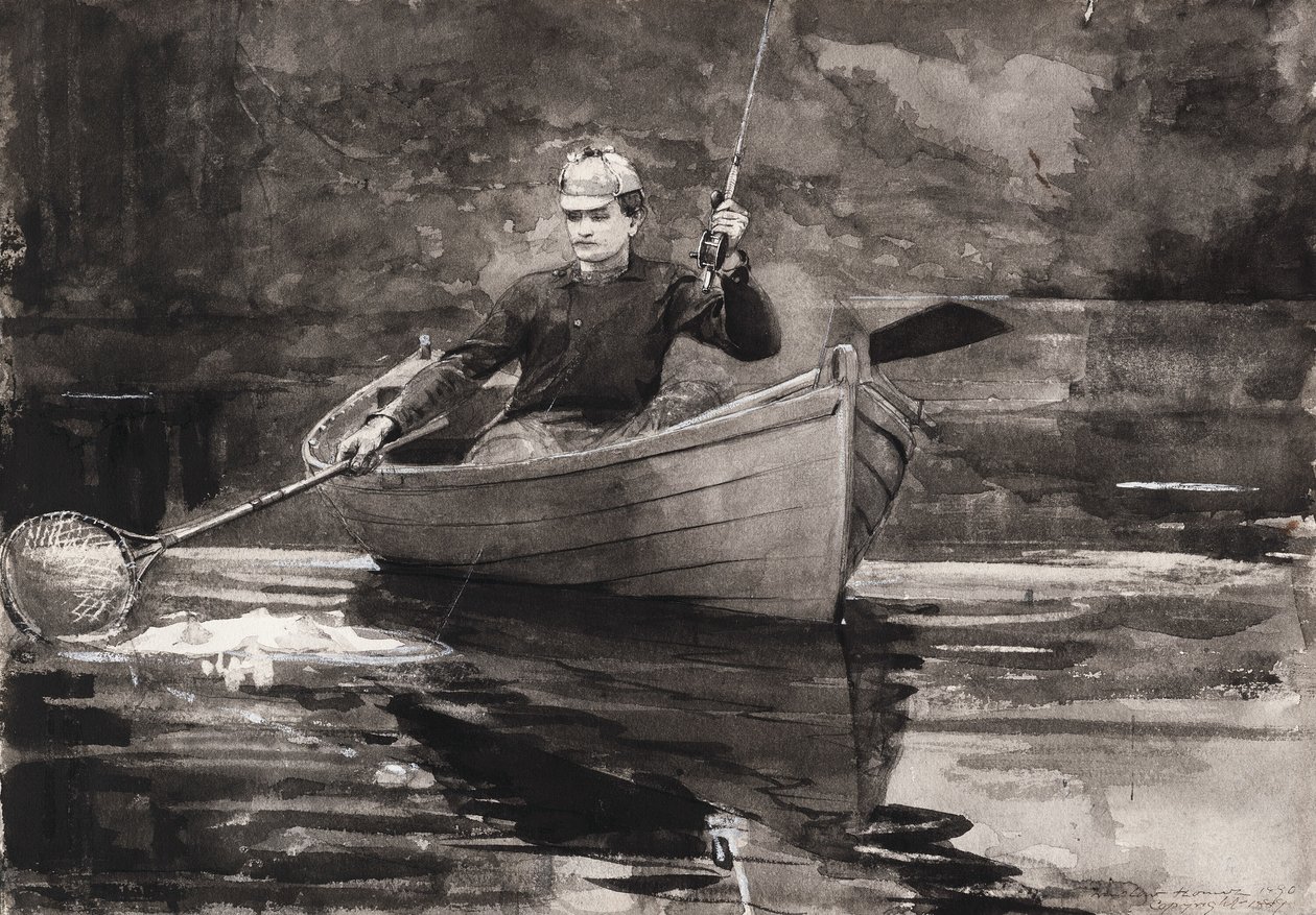 Kalan verkkoon laittaminen tekijältä Winslow Homer