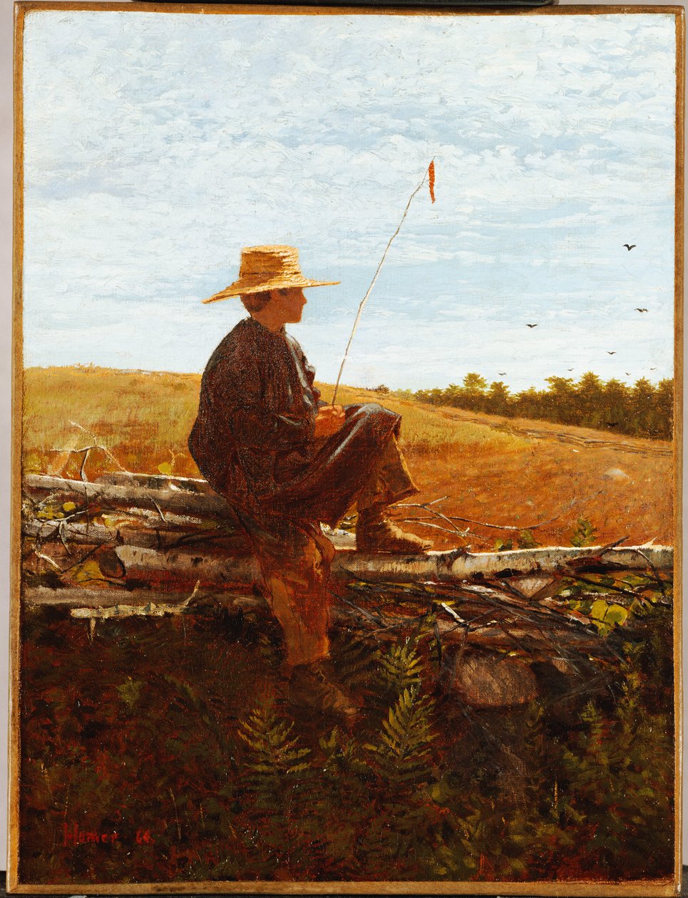 Vartiossa, 1864 tekijältä Winslow Homer