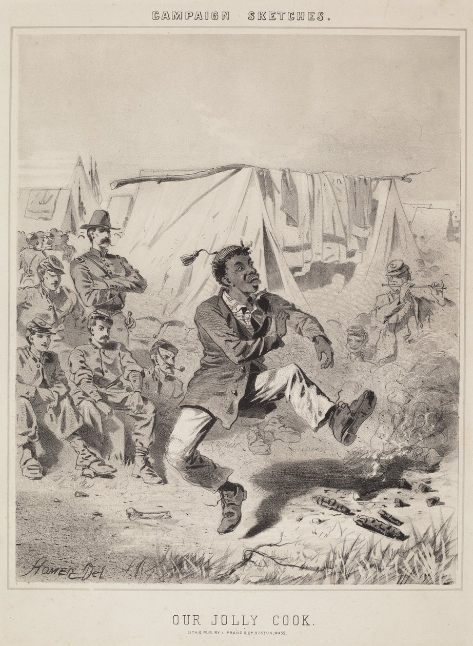 Jolly Cook -kampanjaluonnokset. tekijältä Winslow Homer