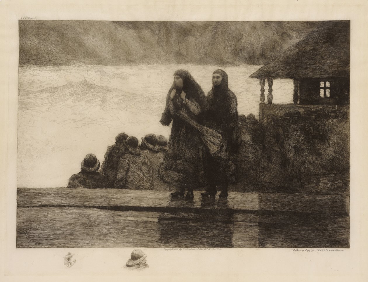 Meren vaarat tekijältä Winslow Homer