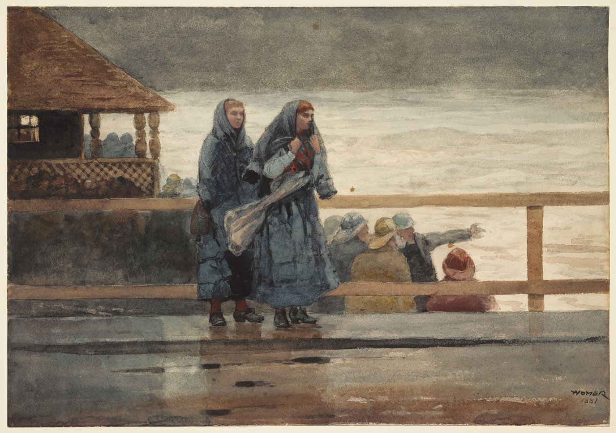 Meren vaarat tekijältä Winslow Homer
