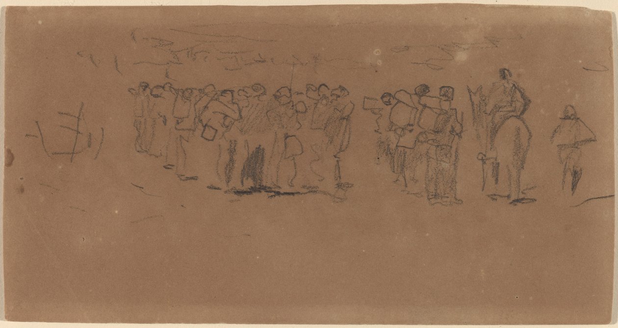 Valmistautuminen maaliskuuhun 1862. tekijältä Winslow Homer