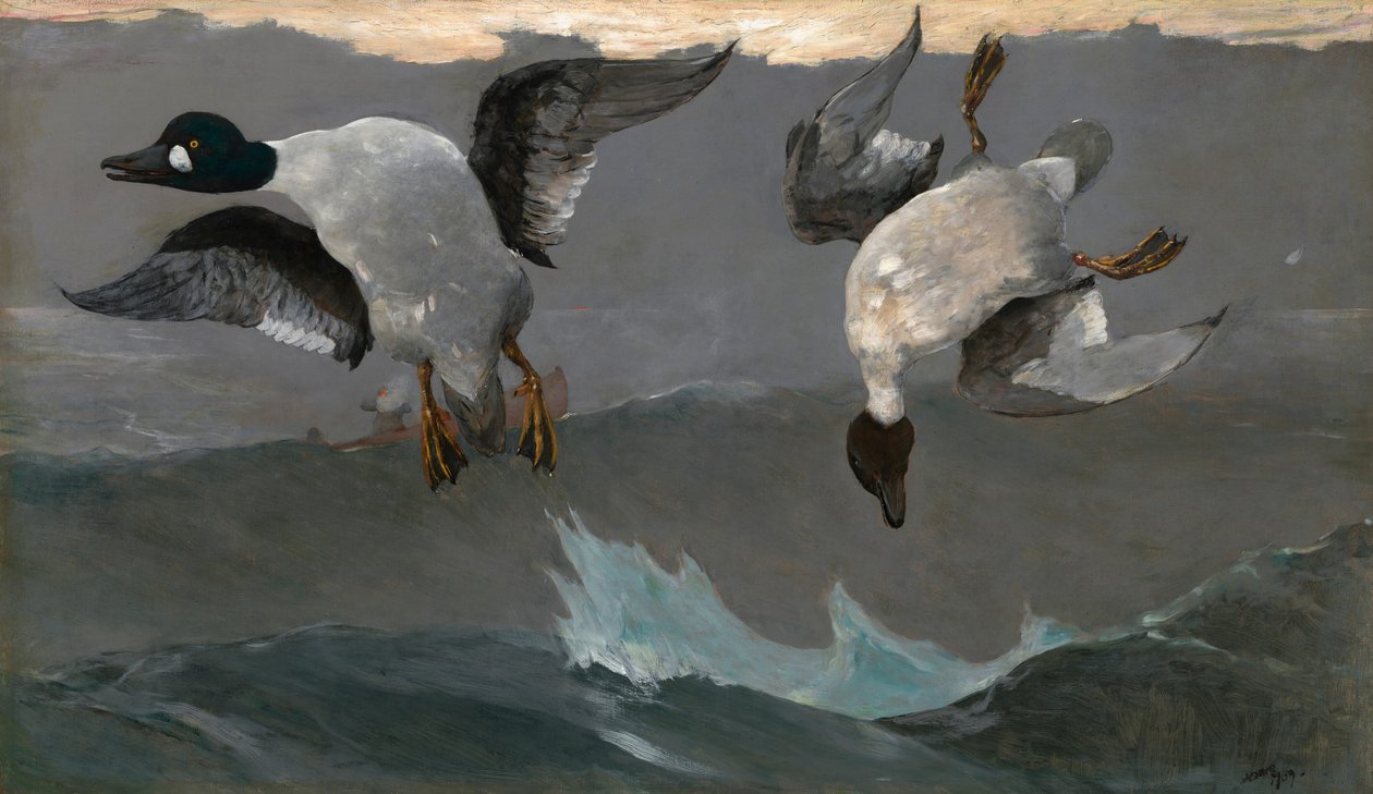 Oikea ja vasen tekijältä Winslow Homer