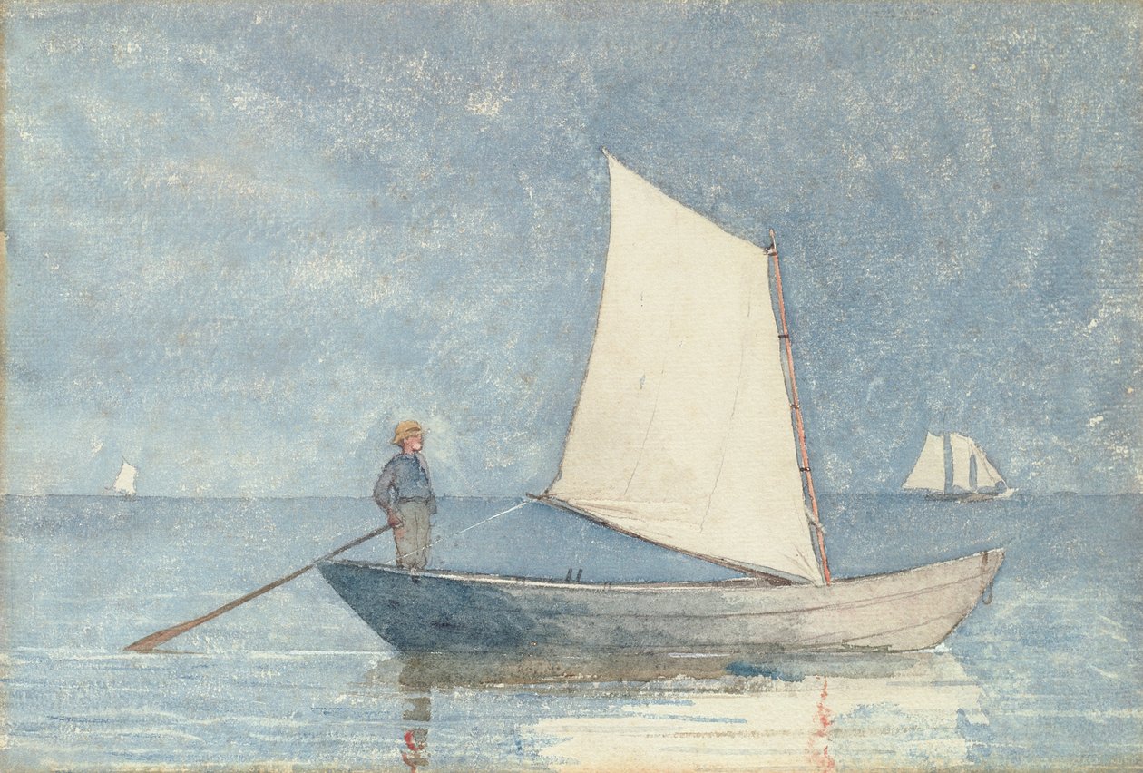 Purjehdus Dorylla, 1880 tekijältä Winslow Homer