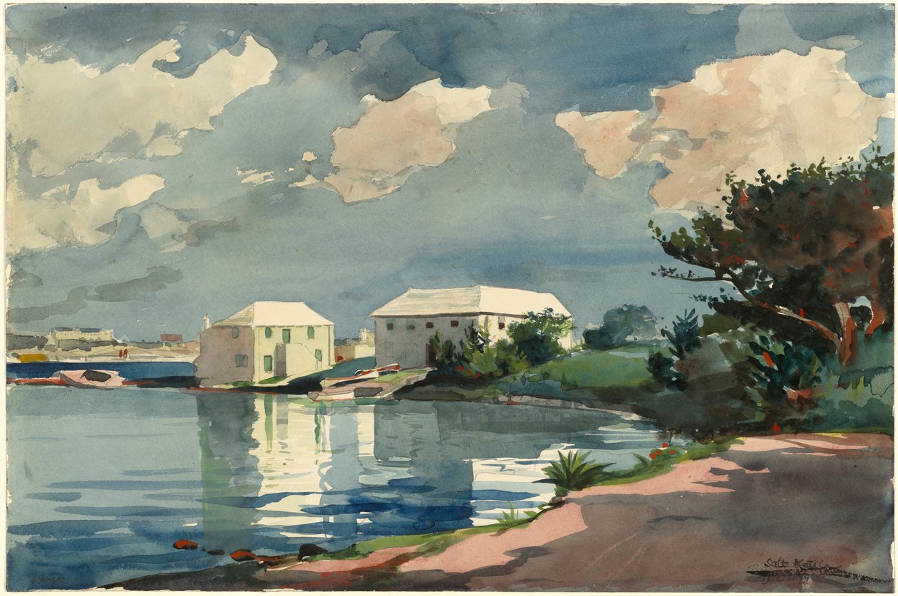 Salt Kettle, Bermuda tekijältä Winslow Homer