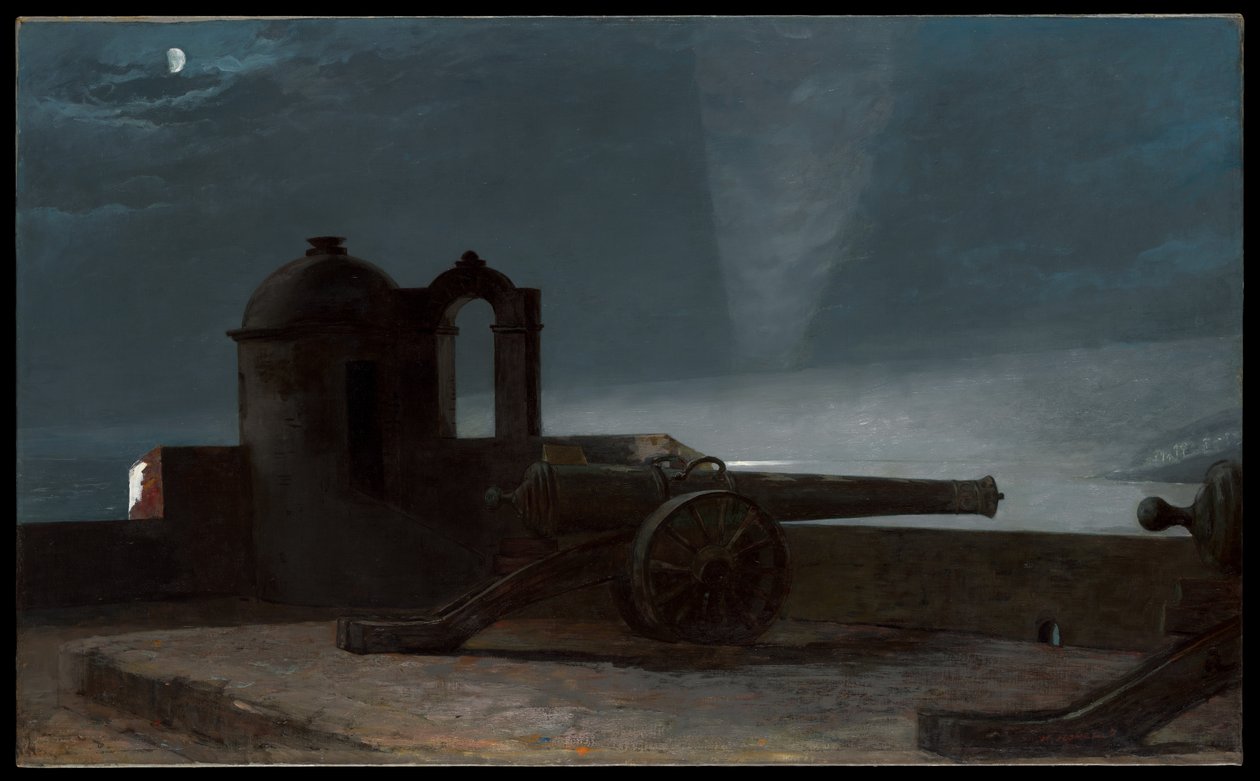 Valonheitin Santiago de Cuban sataman suulla tekijältä Winslow Homer