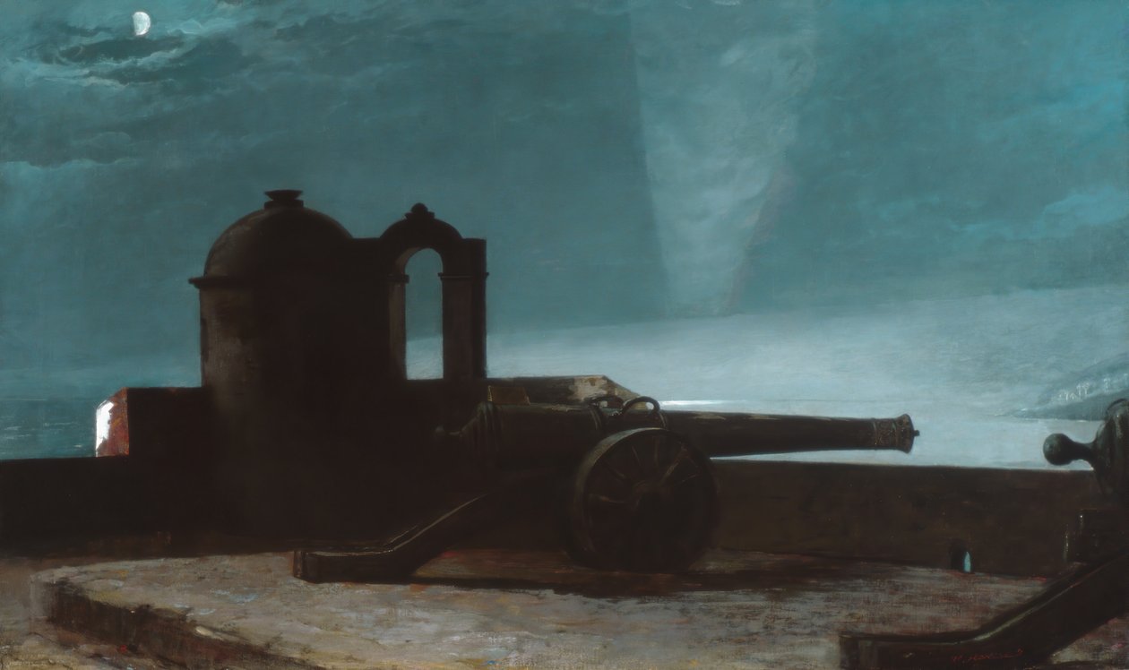 Valonheitin sataman sisäänkäynnissä, Santiago de Cuba, 1901. tekijältä Winslow Homer