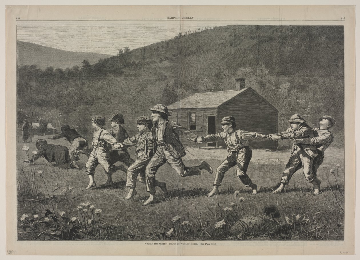"Snap-the-Whip" tekijältä Winslow Homer