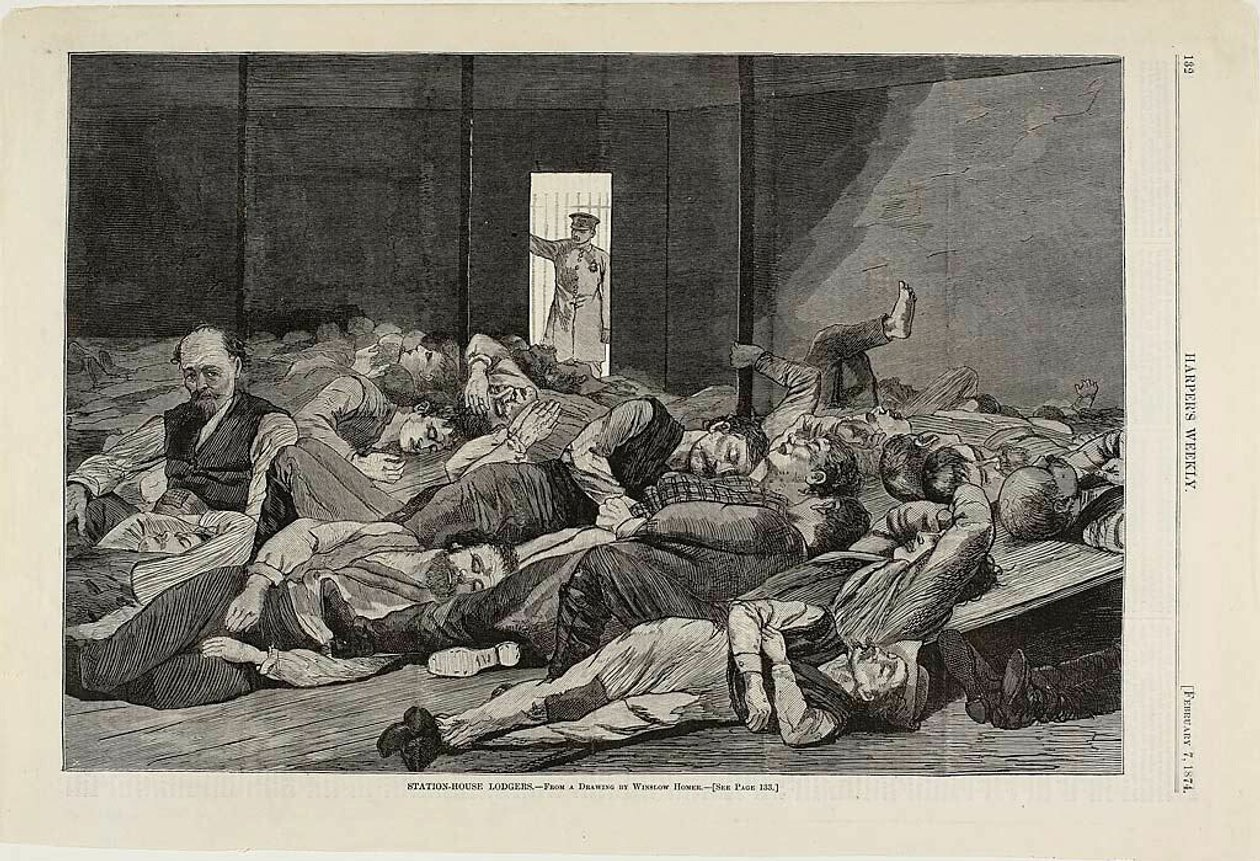 Station House Lodgers tekijältä Winslow Homer