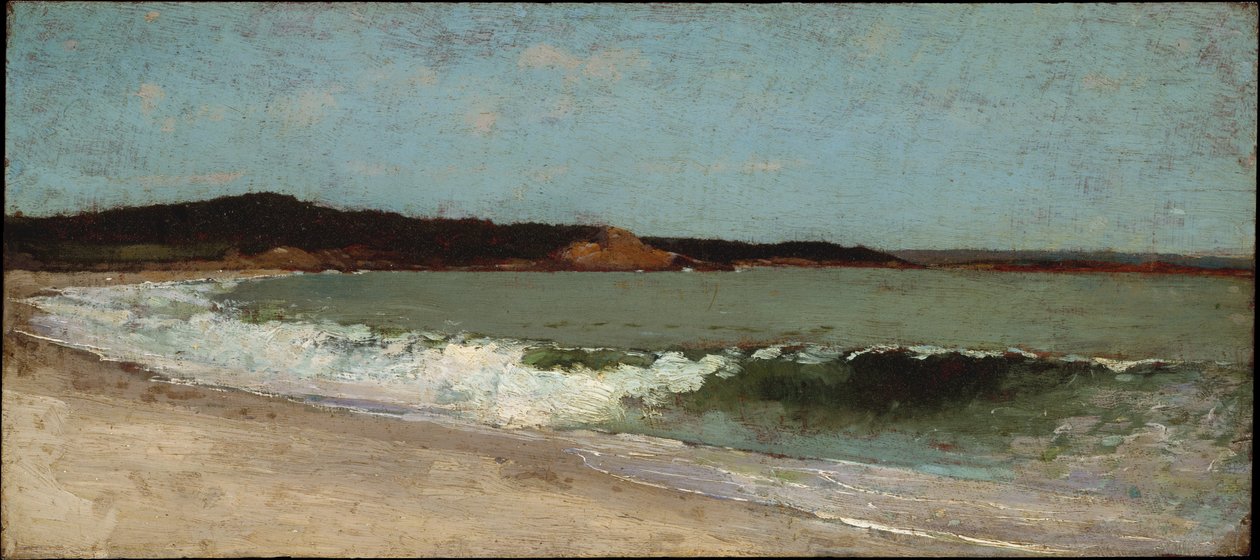 Luonnos teokseen ”Eagle Head”, Manchester, Massachusetts tekijältä Winslow Homer