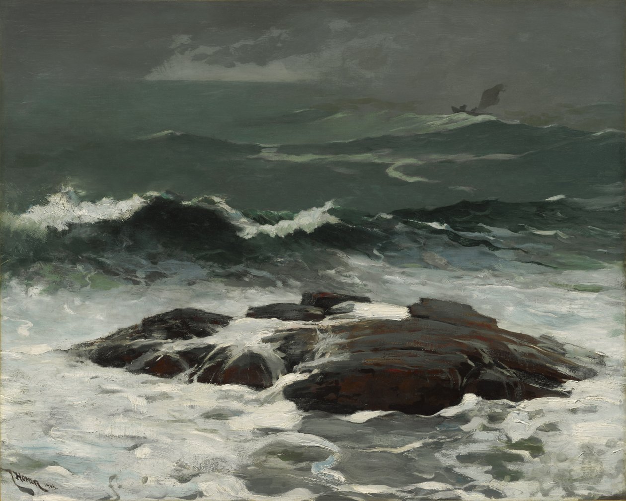 Kesämyrsky tekijältä Winslow Homer