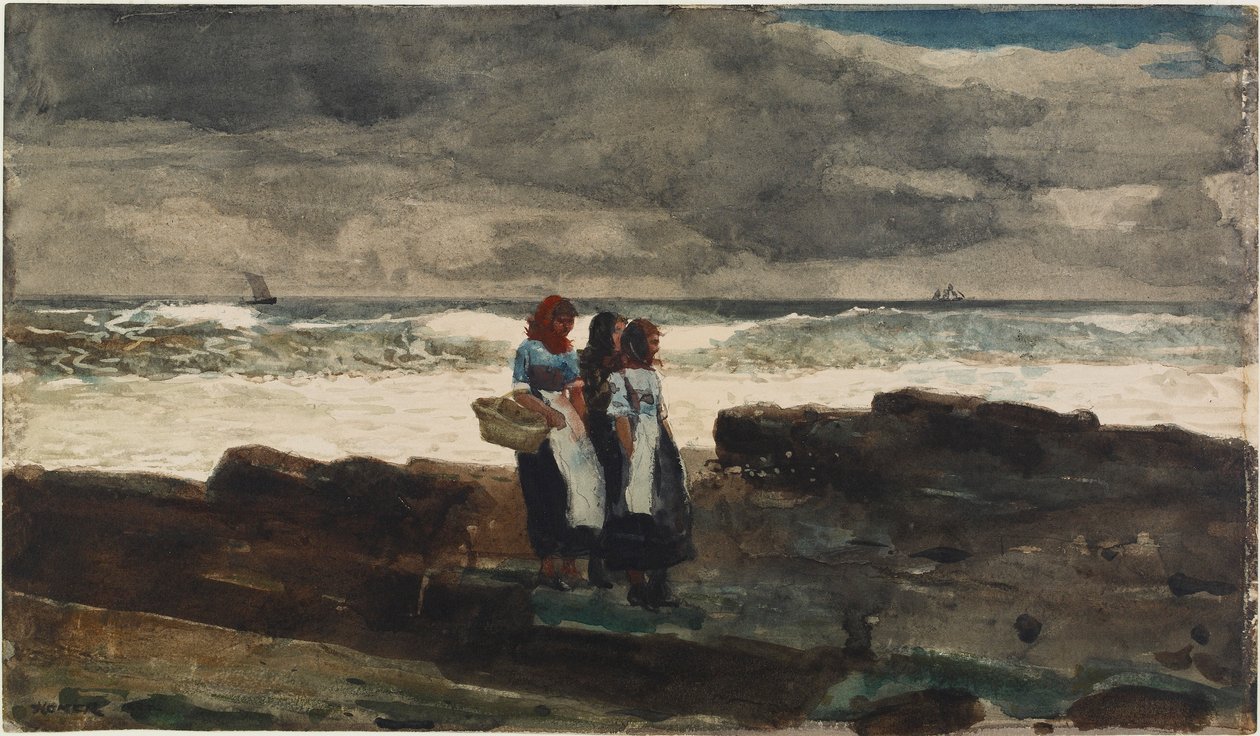 Aurinko ja Pilvet tekijältä Winslow Homer