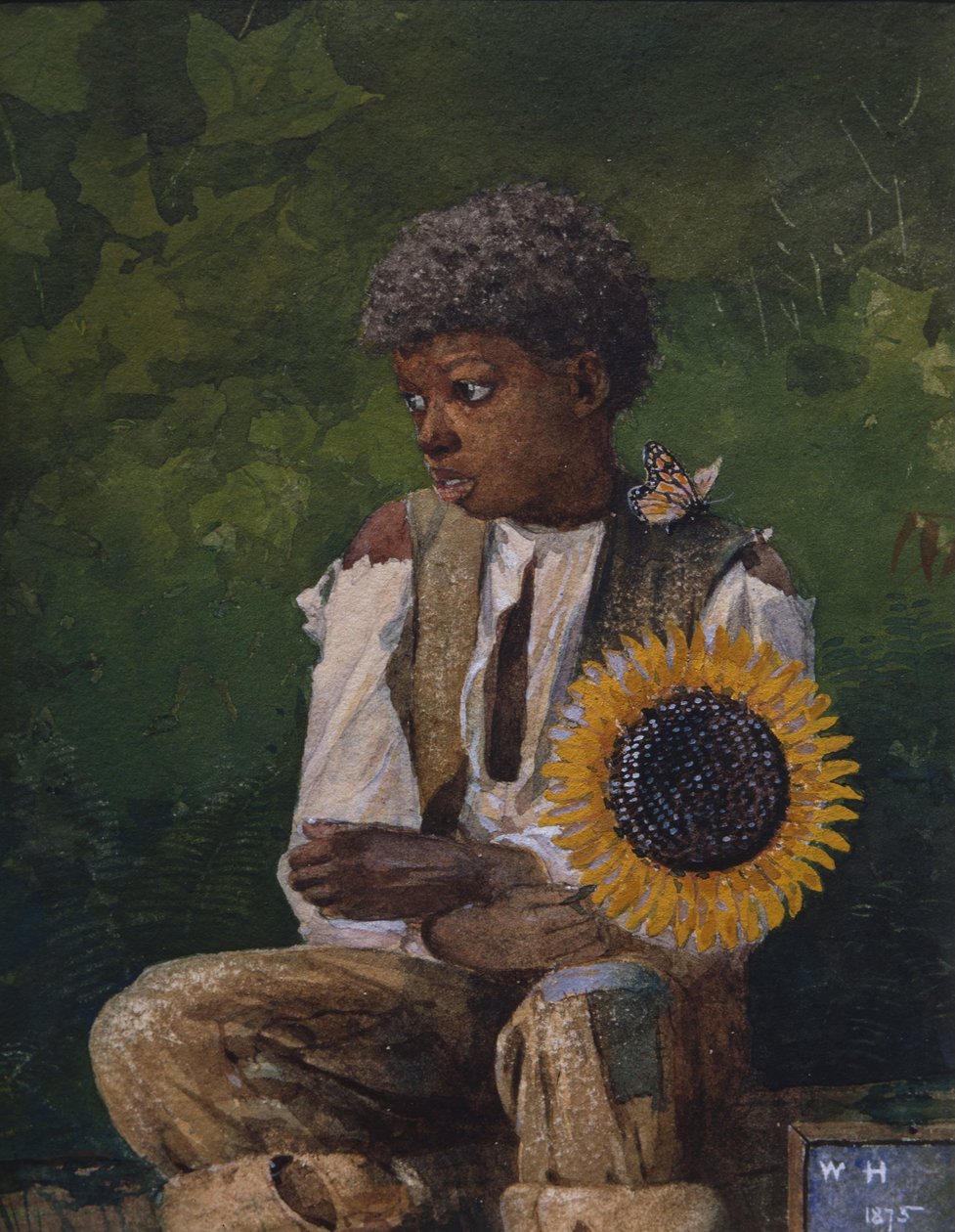 Sunflowerin vieminen opettajalle tekijältä Winslow Homer