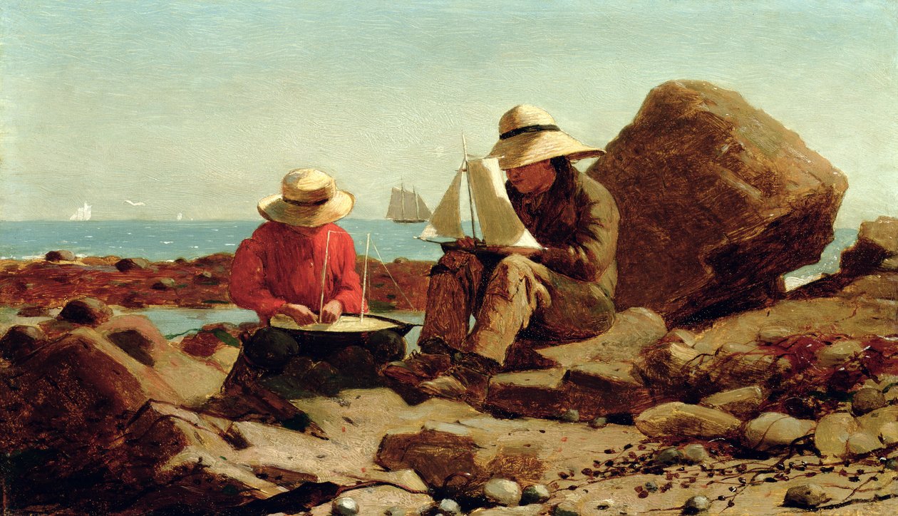 Veneen rakentajat tekijältä Winslow Homer