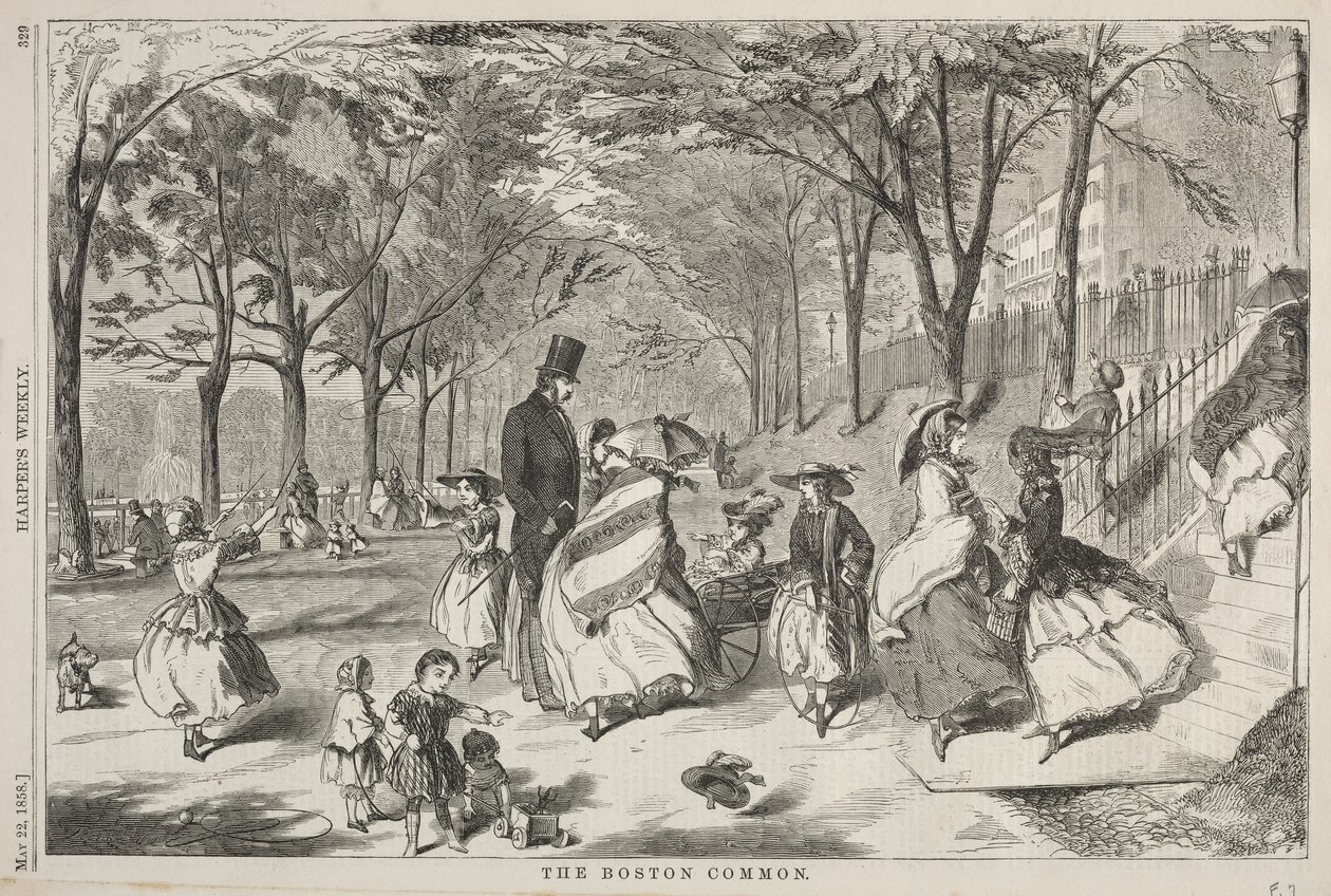 Boston Common tekijältä Winslow Homer